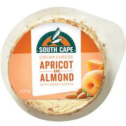 South Cape Apricot & Almond Cream Cheese 200gm