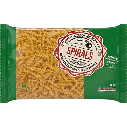 Community Co Pasta #55 Spirals 500g
