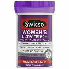 Swisse Womens 50+ Ultivite Multivitamin 60 tabs