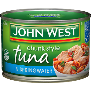 John West Chunk Style Tuna In Spring Water 425G