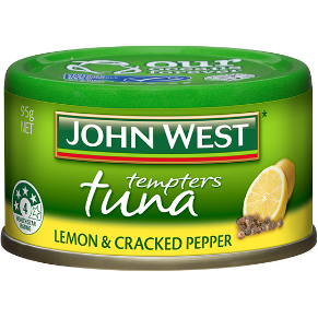 John West Tuna Tempters Lemon & Cracked Pepper 95g