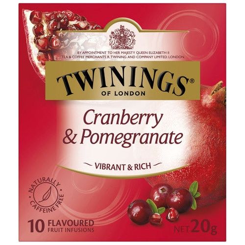 Twinings Cranberry & Pomegranate Tea Bags 10 pack