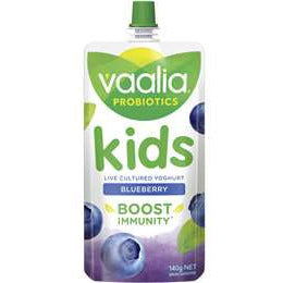 Vaalia Yoghurt Kids Lactose Free Blueberry 140gm