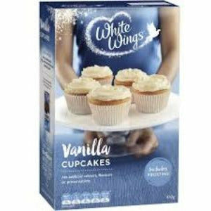 White Wings Vanilla Cupcake Mix 410g