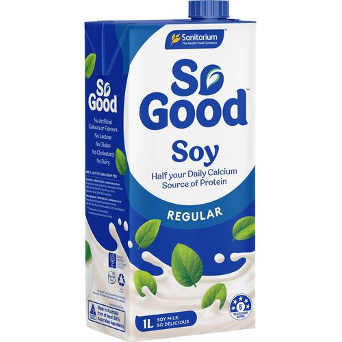 Sanitarium So Good Soy Milk Regular 1L