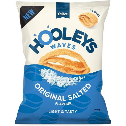 Hooleys Waves Original Salted 95g