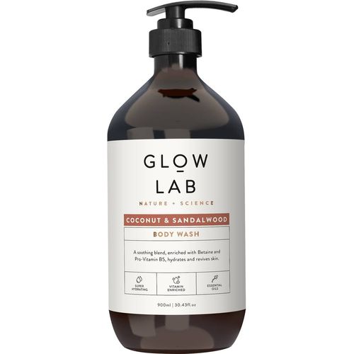 Glow Lab Coconut & Sandalwood Body Wash 900ml