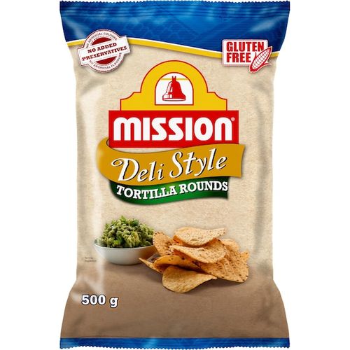 Mission Deli Style Chips Round 500g