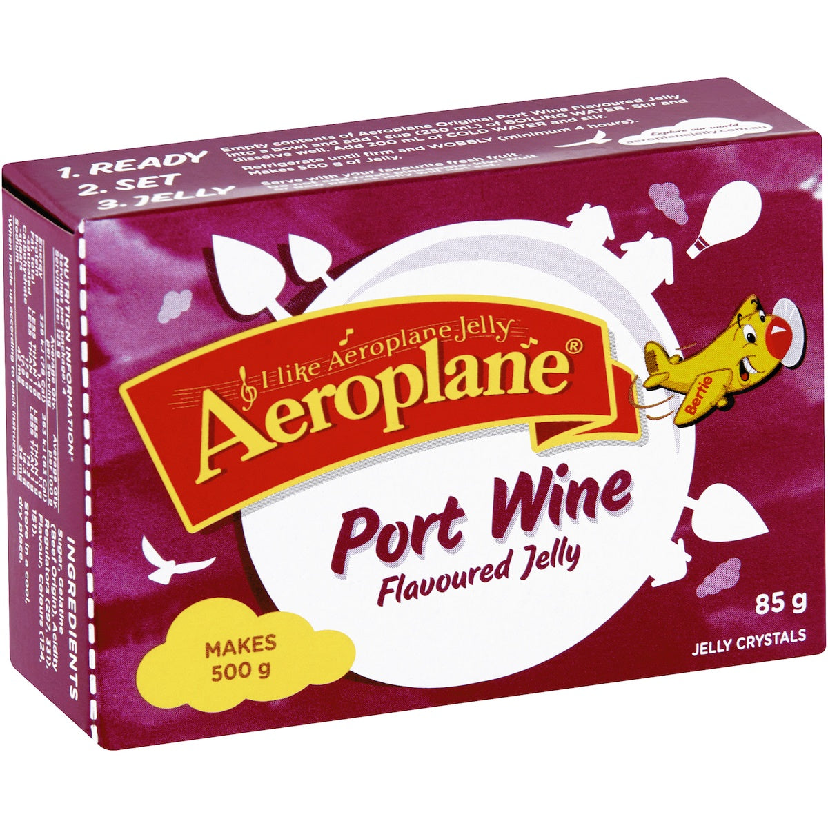 Aeroplane Jelly Port Wine 85g