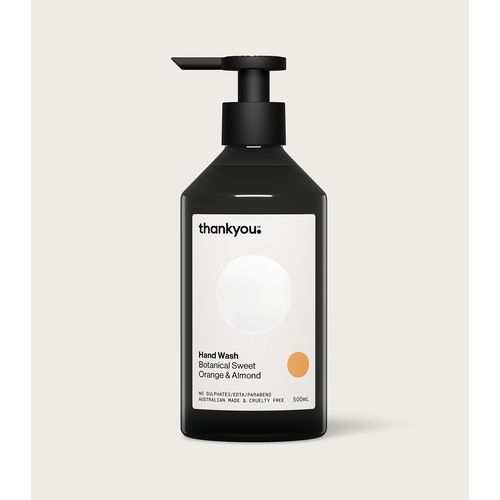 Thankyou Hand Wash Botanical Sweet Orange and Almond 500ml