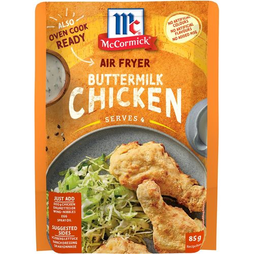 McCormick Air Fryer Buttermilk Chicken Coating 85g