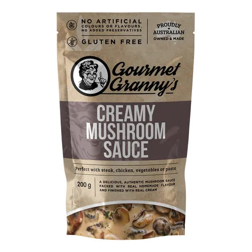 Gourmet Grannys Creamy Mushroom Sauce 200g