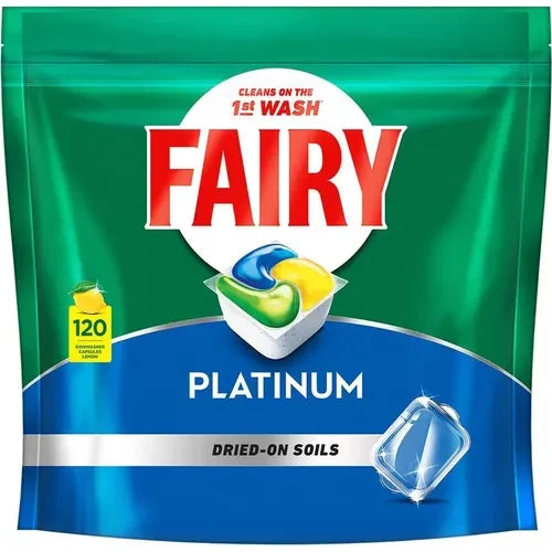 Fairy Platinum Dishwasher Tablets 120s