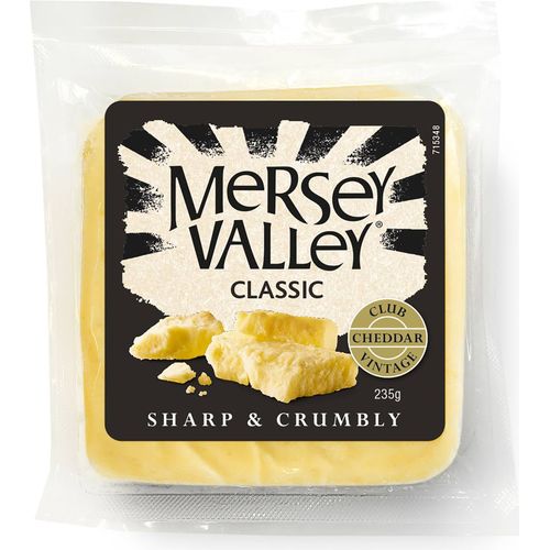 Mersey Valley Classic Cheddar Cheese 235g