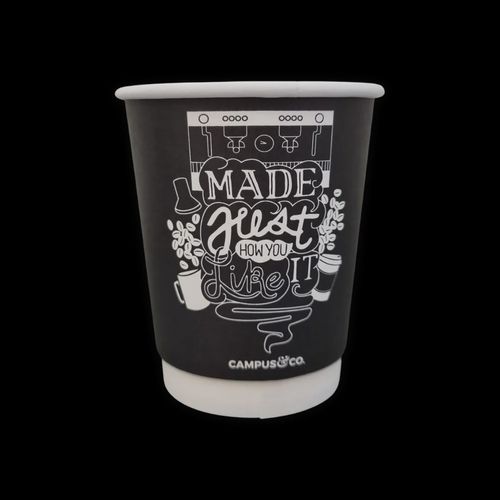 Campus & Co Double Wall Coffee Cup Like It Design Bulk 500pk