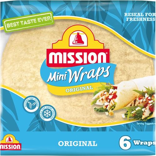 Mission Mini Wraps Original 8 Pack