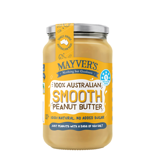 Mayvers Smooth Peanut Butter 375g