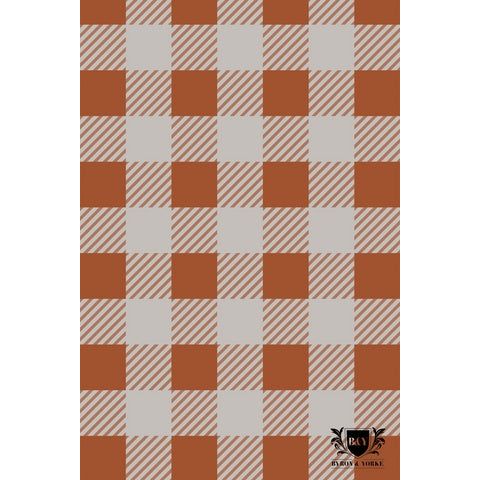 Byron & Yorke Tea Towel Ginger Gingham