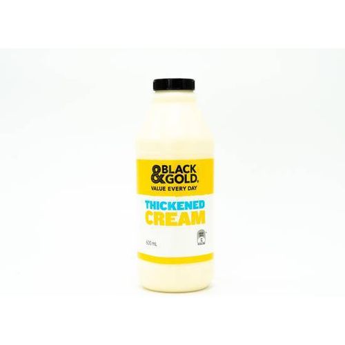 Black & Gold Thickened Cream 600ml