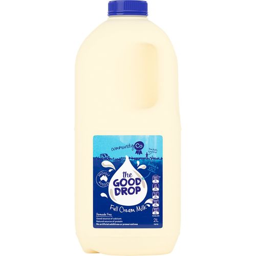 Community Co Full Cream Milk 2L