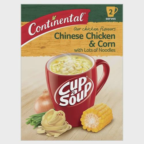 Continental Cup A Soup Chinese Chicken & Corn 2Pk