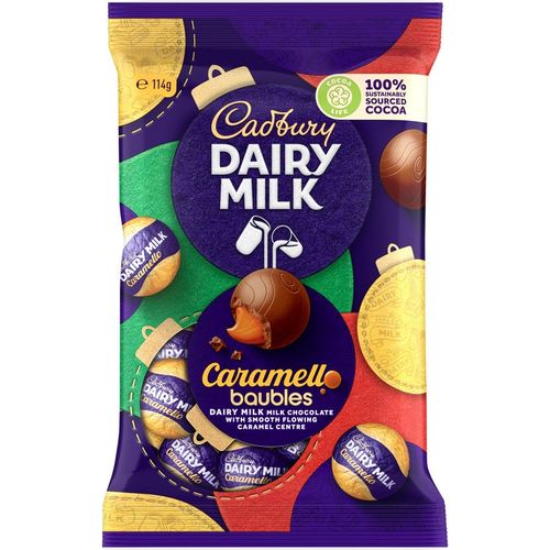 Cadbury Caramello Baubles 114g