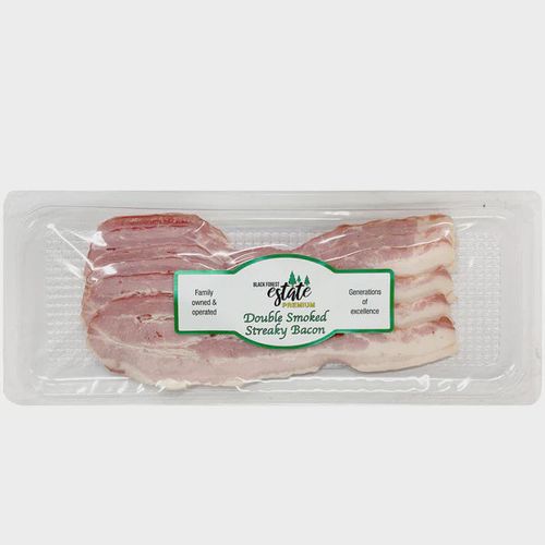 Black Forest Estate Double Smoked Streaky Bacon 100g