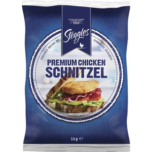 Steggles Chicken Breast Schnitzel 1kg