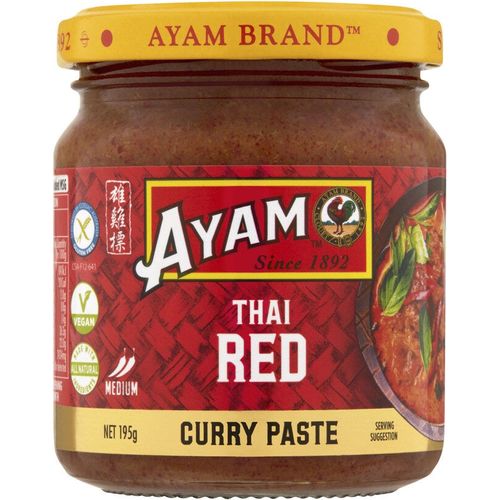 Ayam Thai Red Curry Paste 195g