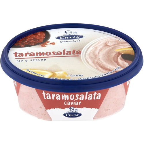 Chris Taramosalata Homestyle Caviar Dip 200g