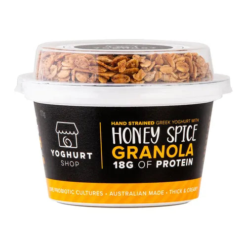 The Yoghurt Shop Honey Spice Granola Yoghurt Pod 170g