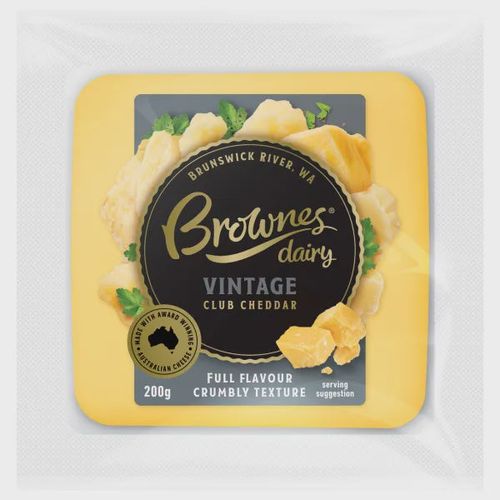 Brownes Vintage Club Cheddar 200GM