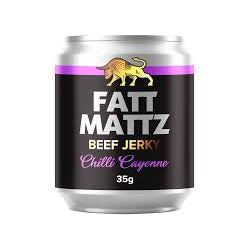 Fatt Mattz Beef Jerky 35g - Chilli Cayenne