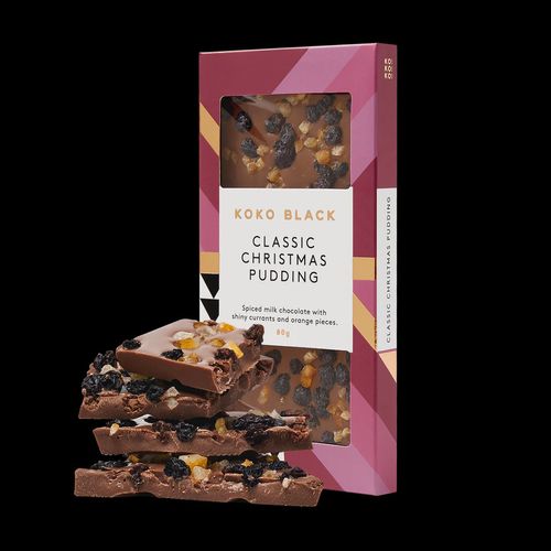 Koko Black Christmas Pudding Block 80g