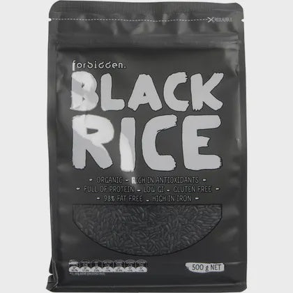 Forbidden Foods Black Rice 98% Fat Free Low G.I. 500g