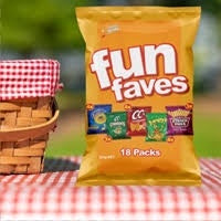 Fun Faves Chips  324g - 18pack