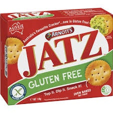 Arnotts Gluten Free Jatz Crackers 130g