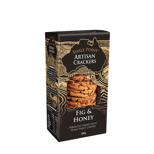 Shale Point Artisan Crackers Fig & Honey 100g