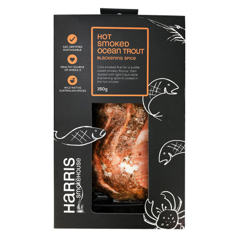 Harris Smokehouse  Hot Smoked Ocean Trout Blackening Spice 150g