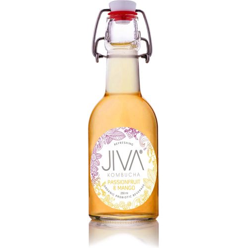 Jiva Kombucha Mango Passionfruit 250ml