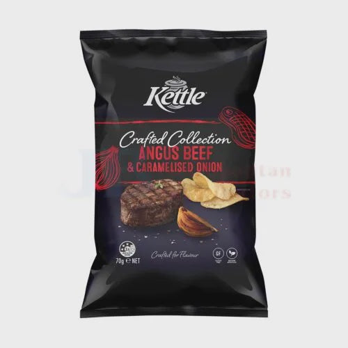 Kettle Angus Beef & Caramelised Onion Chips 70g