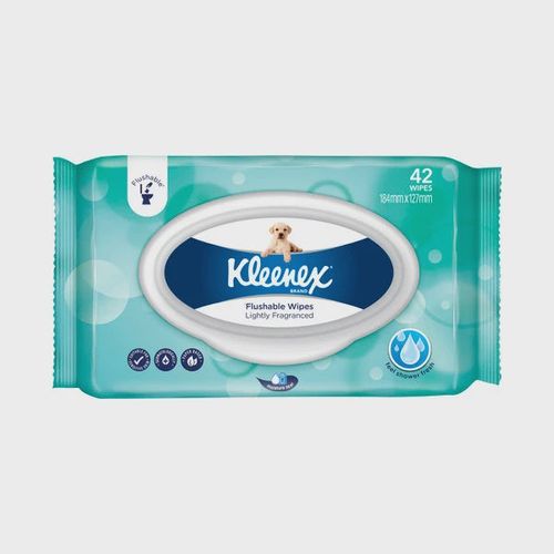 Kleenex Flushable Wipes Unscented 36pk