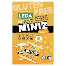 LEDA Cracker Miniz Cheese 150g - 6pack