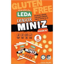 LEDA Cracker Miniz Chick'n 150g - 6pack