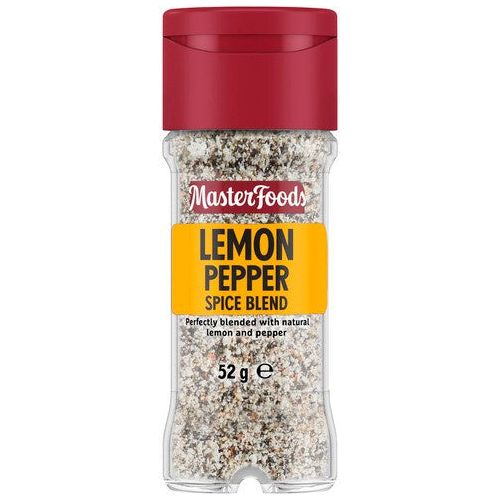 Masterfoods Lemon Pepper Seasoning 52g