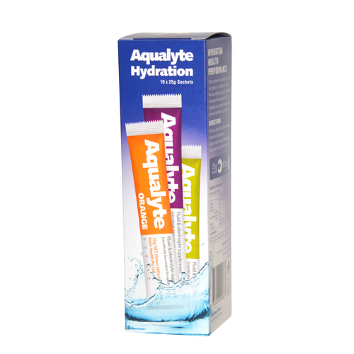 Aqualyte Hydration Sachets Mixed Flavours 25g x 10Pk