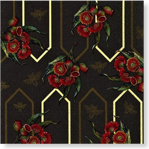 Manor Road Luncheon Napkins 20pk Gumnut Wallpaper