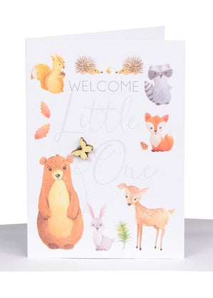 Forest Babies Little One Greeting Card