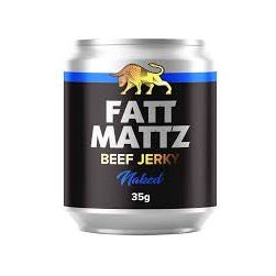 Fatt Mattz Beef Jerky 35g - Naked