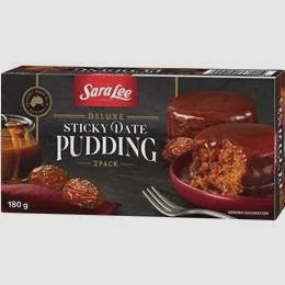 Sara Lee Deluxe Sticky Date Pudding 2 Pack